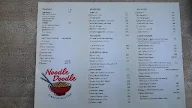 Noodle Doodle menu 1