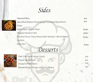 Chef's Hunger Filler menu 3