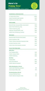 Cafe G - Holiday Inn menu 1