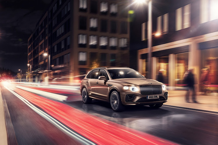 The success of the new hybrid ensured the Bentayga SUV remained Bentley’s best selling model range. Picture: SUPPLIED