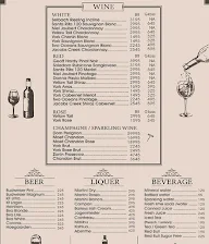 South Bombay Bar menu 1