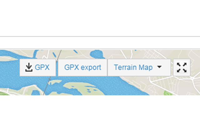 Strava, export gpx track Preview image 0