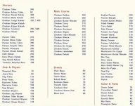Stash Cafe menu 1