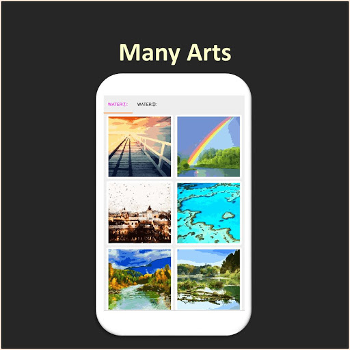 Screenshot Color by Number - water