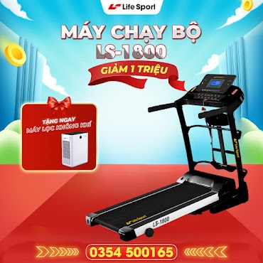 Máy Chạy Bộ Lifesport Ls - 1800