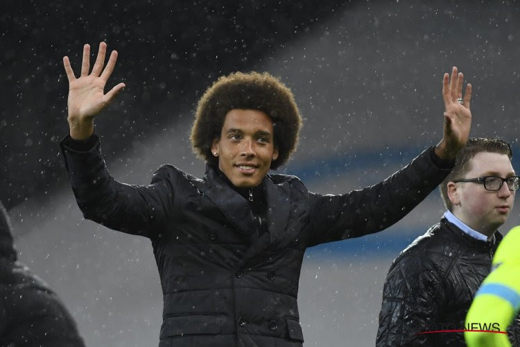 Axel Witsel imite Marouane Fellaini