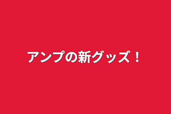 アンプの新グッズ❗️