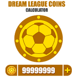 Cover Image of Télécharger DLS Free Coins Calculator For Dream League Soccer 1 APK