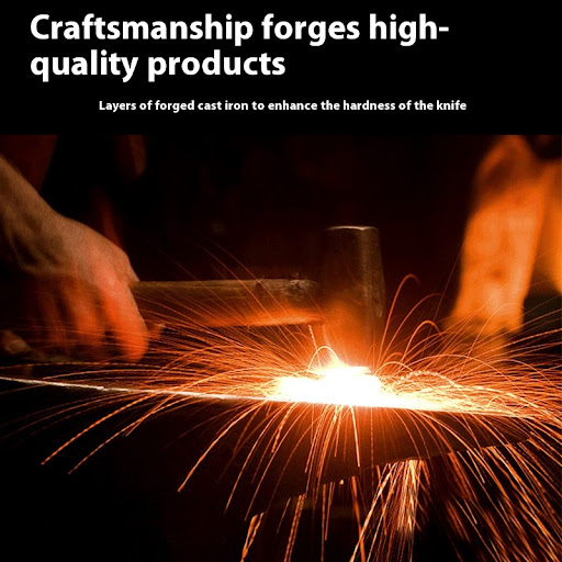 Title 2, Hand-forged kitchen knives dedicated for chefs....