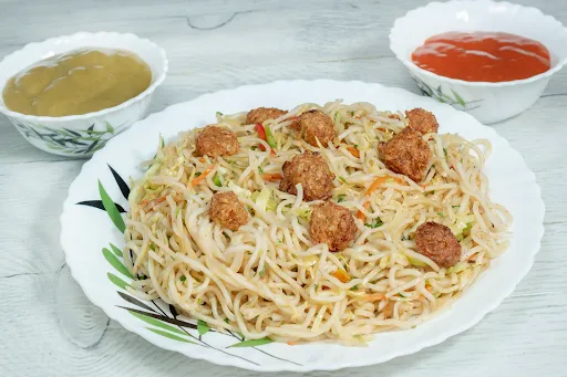 Veg Manchurian Noodles