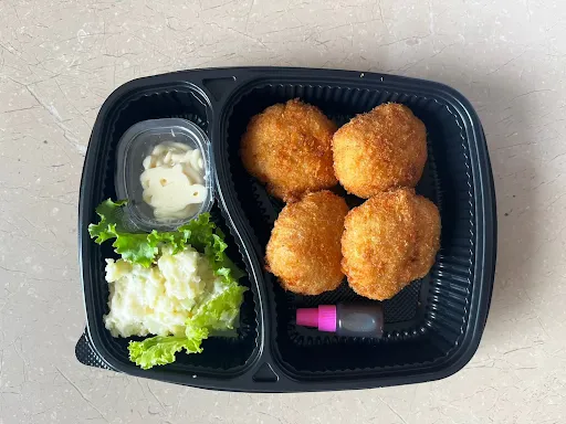 Creamy Crab Croquettes With Potato Salad & Jap Mayonnaise