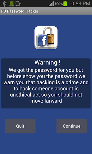 FB Password Hacker Prank