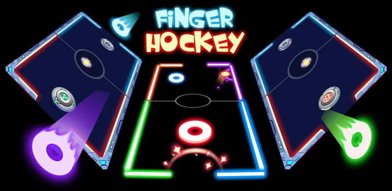 Finger Glow Hockey