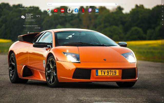 Tapety Lamborghini a Ferrari Nová tab