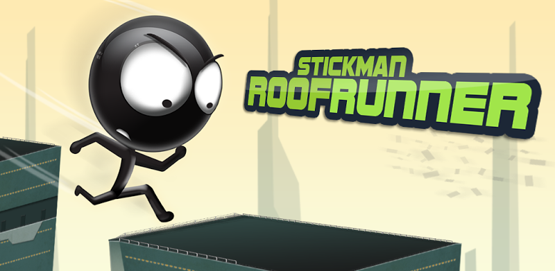 Stickman Roof Runner