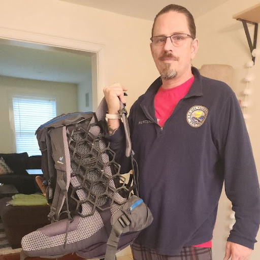 Sweat less when backpacking