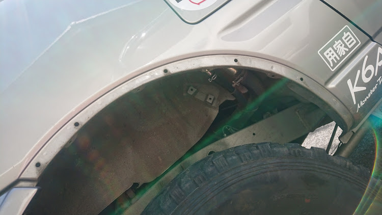 ジムニーのランドクルーザー・人の車をいじる・洗車・ラーメン・コロナのせいでどこにもいけないGWに関するカスタム事例の投稿画像14枚目