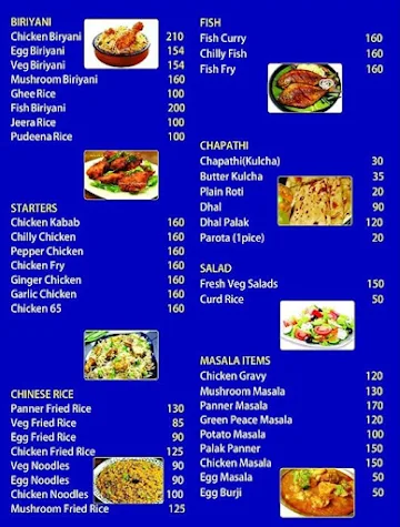 Kaveri Lunch Home menu 