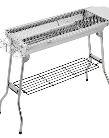 Foldable BBQ Grill Outdoor Stainles - 3