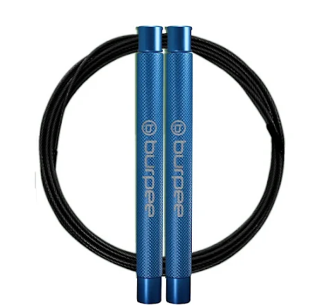 Burpee Speed Elite 3.0, Blue - Coated Black wire