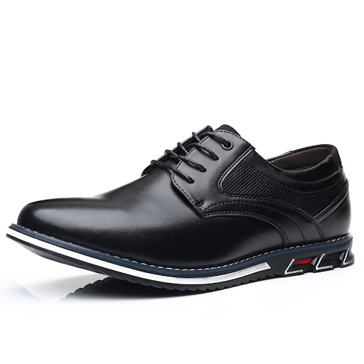Title 5, Mens leather soft sole casual shoes for ultima...