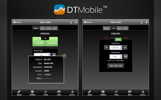 DTMobile - Trade Forex & CFDs