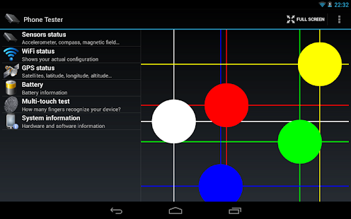 Phone Tester (hardware info) Captura de pantalla