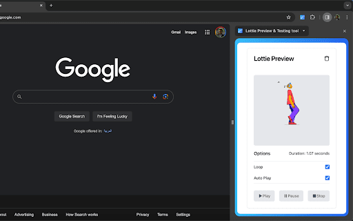 Lottie Preview & Testing tool