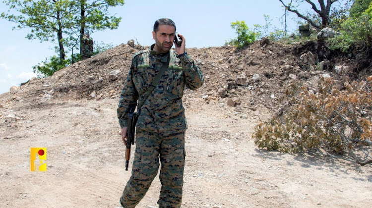 Wissam al-Tawil, commander of Hezbollah's elite Radwan force, in this undated image obtained from social media. Picture: TELEGRAM ISLAMIC RESISTANCE MEDIA/REUTERS