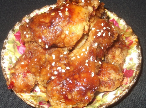 Super Tasty, Thai honey garlic chicken wings ! They will BLOW your mind. YUMMO