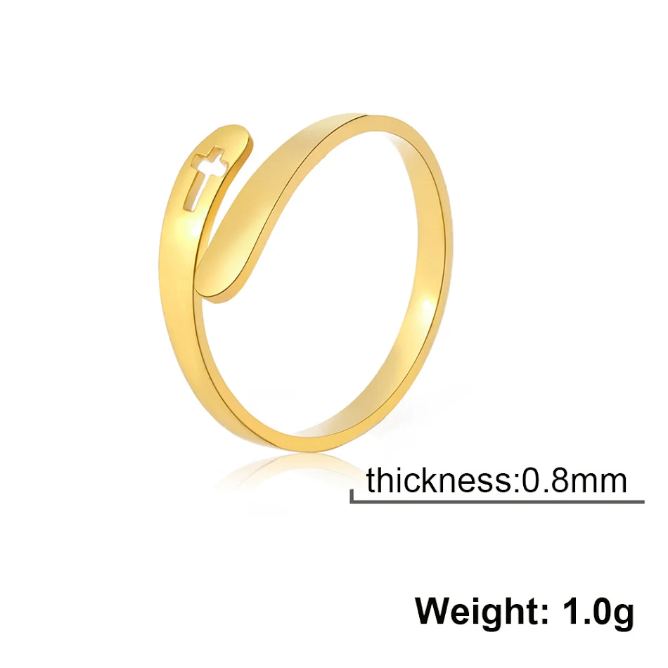 Bague simple en acier inoxydable pour la mode, élégante et résistante. Un accessoire parfait pour tous les jours ou un cadeau.