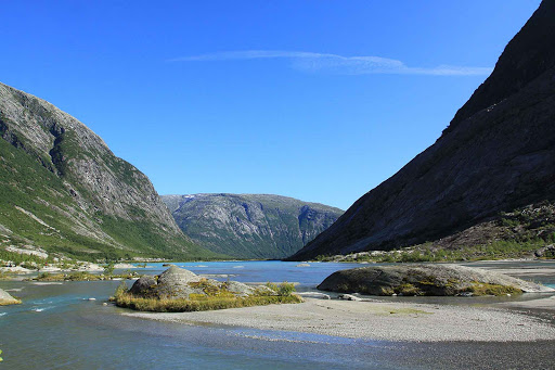 Norway-Nigardsbreen4 - The landscapes of Norway have been shaped by centuries of glacial action.