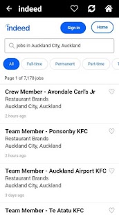 Jobs in Auckland Screenshot