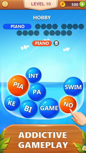 Screenshot Word Bubble Puzzle - Word Game