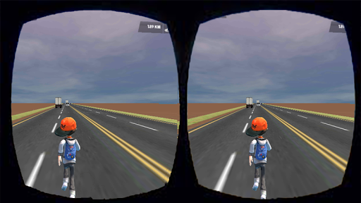 Télécharger VR Traffic Run 360  APK MOD (Astuce) screenshots 2