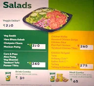 Subway menu 1