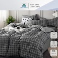 Bộ 4 Món Chăn Ga Gối Đệm Cotton Poly Họa Tiết Caro Kẻ Dạ Otama Bedding Miễn Phí Bo Chun Drap Nệm Decor Phòng Ngủ