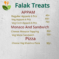 Falak Treats menu 1