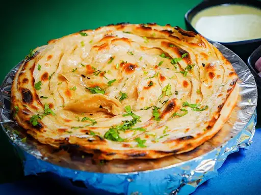 Green Chilli Laccha Parantha