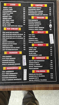 City Cafe menu 1