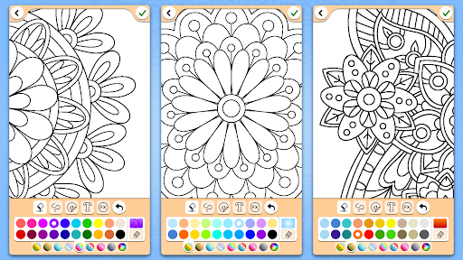 Mandala Coloring Pages screenshot #0