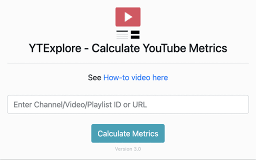 YTExplore - Calculate Playlist Duration