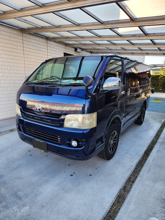 ハイエースバンの新年初カスタム・今年もよろしくお願いします・洗車に関するカスタム事例の投稿画像2枚目