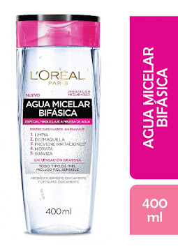 Agua Micelar Bifasica   Hidratotal 5 X400ml  