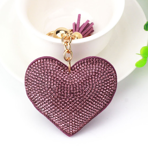 Title 1, Peach Heart Hot Rhinestone Leather Advertising ...