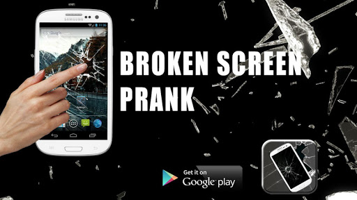 Crazy Cracked Screen Prank