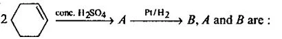 Chemical reactions of alkenes