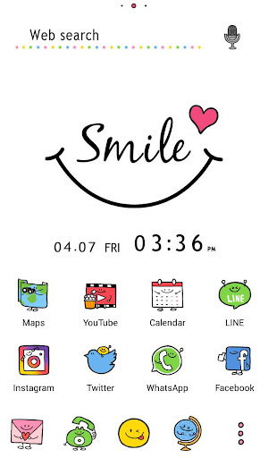 Simple Theme Smile Friends 1.0.0 Windows u7528 1