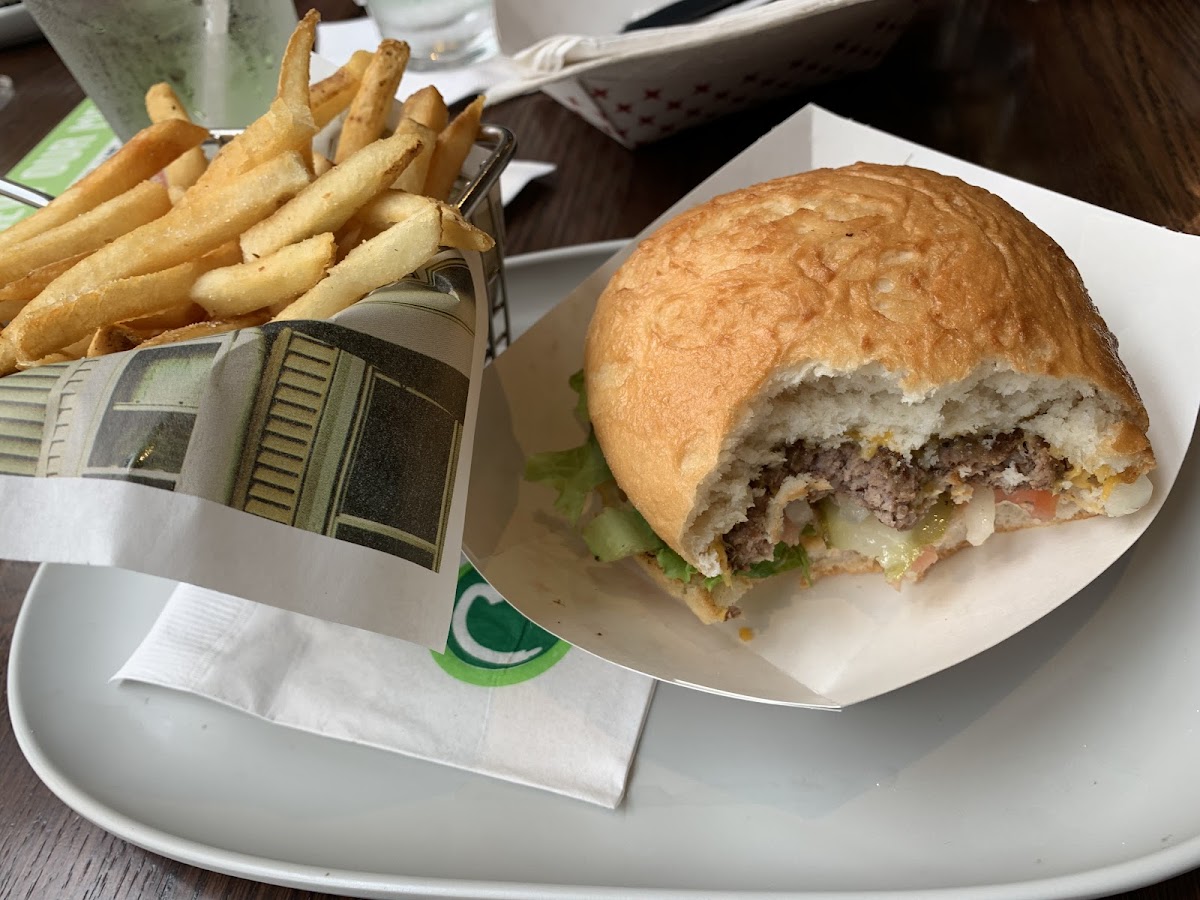 Gluten-Free Burgers at Wahlburgers