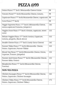 Pizza @11th Cross menu 3